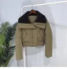 Casacos de Trench das Mulheres Jaqueta de Inverno Mulheres Curtas Parkas 2023 Design Lã de Cordeiro Polo Collar Engrossado Casaco Quente Coreano Moda Pão Tendência