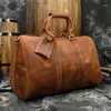 Plunjezakken Schoen Reizen Leren Tas Zwart Outdoor Koffie Designer MAHEU Duffle Man Man Voor 2023 Merk Mode Zakelijk Echte Reis