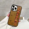 Mooie designer telefoonhoesjes iPhone 15 14 13 12 Pro Max Luxe lederen standaard portemonnee Hallo kwaliteit 18 17 16 15pro 14pro 13pro 12pro AirPods 1 2 3 Pro 4 5 hoesje met logodoos