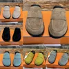 Roller Schoenen Sandalen Go Mule Comfortabele Mul Digner Klomp Platte Slippers Slide ic Vrijetijdsschoenen Suède Kalf Ole Rubberen Zool Strand Sandaal 35-44