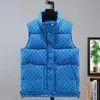 Nya 2023 Luxury Mens Vests Jacket Puffy Designer Bomber Coats ärmlösa skjortor Windbreaker Man Coat Hoody Jackor Vest Outwears M-4XL