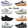 Chaussures sur nuages tendance nuage mON cloudster coureur respirant kaki macarON nuages vert éclipse noir chaussures d'entraînement