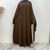 Ethnic Clothing 2023 Muslim Women Eid Mubarak Abayas Dresses Turkish Arab Kaftan Ramadan Islamic Long Maxi Robe Femme Djellaba Jalabiya