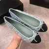 Tasarımcı Ayakkabı Lüks Tasarımcı Topuklu Loafers Slingback Topuk Bale Daireler Kapitone Orijinal Deri Balerin Ayakkabı Paris Yuvarlak Toe Markalar Elbise Bale Daireler