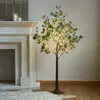 1pc 120cm/47.2in Lampe d’arbre, Lampe LED, Arbre d’éclairage pour le décor de vacances de scène de fête, Lampe de table en forme d’arbre, Décor de fête à thème, Décor de Noël