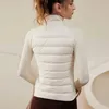 Altri articoli sportivi Abbigliamento da golf Piumino inferiore sportivo leggero bianco per abbigliamento da donna antivento autunno inverno giacca isolante 231021