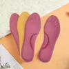 Women Socks 2pairs Self Heating Insoles Thermostatic Thermal Insole Massage Memory Foam Arch Support Shoe Pad Heated Pads Winter Men