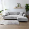 Coprisedie 1 pezzo di tessuto di velluto spesso divano fodera elastica divano elasticizzato poltrona moderna chaise lounge copertura per la casa soggiorno