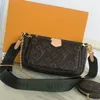 10A Multi Pochette Wysokiej jakości torebki crossbody luksusowe torby portfela kobieta torebka torebki na ramię kobiety projektanci torebki torebki torebki damskie