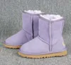 Vente chaude nouveau réel australie 528 haute qualité enfant garçons filles enfants bébé bottes de neige chaudes adolescents étudiants neige hiver DORP expédition 45