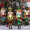 4 stuks kerstkabouter tuinbord met grote inzet, kerstbinnenplaats decor, kabouter decoratie voor buiten gazon veranda