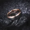 Anillos de boda Alianza de boda de carburo de tungsteno Anillos de promesa para parejas Anillos Grabado personalizado gratis 8 mm para hombres 6 mm para mujeres 231021