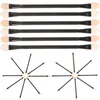 Makeup Brushes 30st Professional Double-End End Eyeshadow Brush Disponable Eye Shadow Applicator