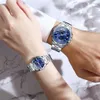 Chenxi zegarki dla mężczyzn ze stali nierdzewnej kwarcowe zegar zegarowy zegar mody kobiety swobodna para biznesowa oglądać bezpłatną wysyłkę