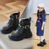 Bottes de neige courtes pour filles, chaussures de neige courtes, belles baskets de princesse, antidérapantes, à la mode, automne hiver, pour enfants