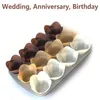Molde de cozimento de lótus, forros de papel para muffin e cupcake, copo de pergaminho, resistente à graxa, embalagens para casamentos e aniversários