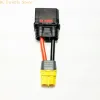 QS8 Anti spark Connector Male QS8-S to Female XT90 XT60 EC5 EC8 TRX Deans T Plug Adapter Cable For RC UAV Drone Battery Charger