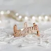 Обручальные кольца с кристаллами и камнями на заказ, кольцо с именем для женщин, кулон с бриллиантом и буквой, ювелирный подарок 231021