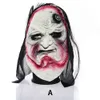 Halloween Hood Horror Halloween Costume Ball Mask Horror Ghost Face Latex Head Cover hela personen Zombie Demon Mask