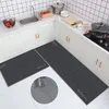 Tapis PVC Tapis de cuisine Tapis long Tapis de couloir Tapis de salle de bain pour salon Tapis de porte d'entrée imperméable Décoration Tapetes de sol