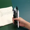 10 Teile/los Klassische Schwarz Weiß Gel Stift Set Nette 0,5mm Tinte Unterschrift Schule Büro Schreiben Liefert Werbe Geschenk