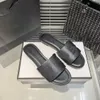 Zapatillas, alpargatas de paja, sandalias gruesas para mujer, mulas deslizantes, cuñas de plataforma para mujer, chanclas con punta cuadrada, toboganes para piscina 36-41 668100