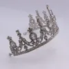 Tiaras Kronen Hochzeitshaarschmuck Kristall Großhandel Mody Girls Abend Prom Party Kleider Accessoires Kopfstücke Kopfstücke