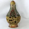 Şişeler Çince Cloisonne Snuff Bottle Metalwares Ejderha Heykeli Phoenix Güzel Hediye