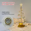 1pc Christmas Crystal Decorative Lights, For Indoor, Outdoor, Major Merchant Super, Hotel, Bar Table Lights, Holiday Atmosphere Decor Lights (Battery Not Included)