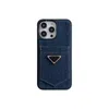 Capas de telefone de bolso de cartão de moda para iPhone 15promax 15 15pro 14 14pro 13promax 13pro 13 12 12promax Homens Mulheres Capa de telefone luxo Denim Designers Protect Shell 59823