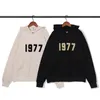 Herren Hoodies Sweatshirts Ess Designer Hoodie Mit Kapuze 1977 Essent Gedruckter Buchstabe Pullover Lose Essentialclothing Essentialhoodie Tech