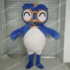 Performance Blue Bird Mascot Costumi di Halloween Caratteri da cartone animato Abito per feste per esterno