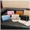 Luxurys kadın tasarımcılar küçük crossbody moda haberci cüzdan deri omuz çantası hangbag