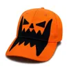 Les chapeaux d'Halloween sont drôles et mignons pour les enfants et les adultes Chapeau de baseball de vente chaude Chapeau de cadeau d'Halloween Chapeau de citrouille brodé pour hommes et femmes