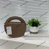 Designer tas schouderhandtas stijlvolle nieuwe dames lederen handheld lederen klassiek monochrome ronde draagbare crossbody tassen fabrieksruimte groothandel verkoop