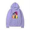 Modern konststjärna Kobe Portrait Colorful Oil Målning Tryck Fodemärke Loose Men's and Women's Ins Style Casual Hoodie