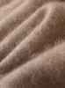 Chandails pour hommes MVLYFLET 100% pull en cachemire de vison pulls à col en V tricot grande taille hauts d'hiver à manches longues pulls haut de gamme 231021