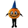 Disfraz de mascota de calabaza de Halloween Tamaño adulto Dibujos animados Anime tema personaje Carnaval Vestido unisex Vestido de fiesta de fantasía de Navidad