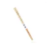 Chopsticks Pair Of Wooden Heat Transfer Pointed Sushi Bamboo Ecological Tableware