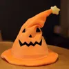 Halloween-hoeden zijn grappig en schattig voor kinderen en volwassenen Halloween-pompoen Spookzang Gloeiende hoed Activiteit Feest Grappige sfeer Make-up Decoratie