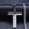 Chokers Christian Jesus Cross Ketting Ketting voor Mannen Roestvrij Staal Goud Kleur Bijbel Gebed Man Mannelijke Sieraden kraag hombre N2005S02 231021