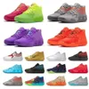 with Shoe Box Lamelo 2023 Ball Mb 01 Basketball Shoes Rick Red Green and Galaxy Purple Blue Grey Black Queen Melo Sports Trainner Sneakers