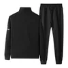 Tute da uomo Primavera Autunno Uomo Casual Jogging sportivo 2 pezzi Set di tute Abbigliamento sportivo da uomo Stampe Abiti Pantaloni sportivi Giacca da uomo Taglia grande 7XL 231021