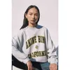 A BING Lavé Vert Lâche Sweatshirts Imprimer Col Rond Pull Femmes Designer Sweat À Capuche En Coton