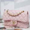 borse Borsa a tracolla Totes vera pelle di lusso vecchio fiore Borsa Diane Baguette Borse a tracolla con motivo a onde Borse a tracolla Tote con catena Pruse