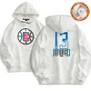 Autunno Lakers Maglione con cappuccio da uomo in peluche caldo Studente Basket giovanile Trendy Basket Taglia 13 Cappotto