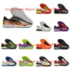 Chaussures De Football pour hommes eact Phantom GT2 Pro TF Crampons bottes De Football Crampons De sol ferme Da Calcio