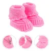 Sandales bébé fournitures enfant en bas âge chaussures d'hiver chaussures tricotées à la main chaussons printemps automne né fil infantile Crochet