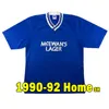 1981 84 Rangers Retro piłka nożna 87 90 Albertz Ferguson 1990 92 94 Kanchelskis Ganiggia Gascoigne 95 96 97 McCoist Laudrup Albertz Football Shirts Men Minforms