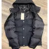 Mens coats designers Men's down jacket nylon fluffy thickened warm black winter jacket Women's fashion jacket Hooded zipper pocket parka